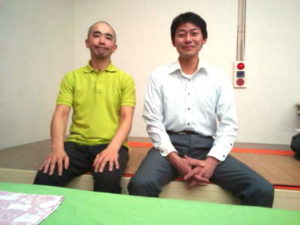 お客様とツーショット