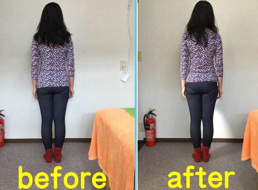 ウエスト細くなった